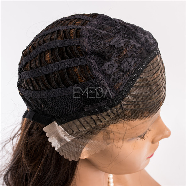 Virgin brazilian human hair lace front wigs YJ94